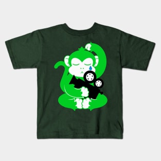 Weeping Monkey Reviews Kids T-Shirt